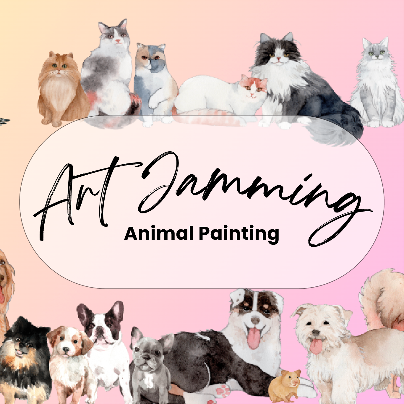 Asset 22 Art jamming animal painting with acrylic paint workshop