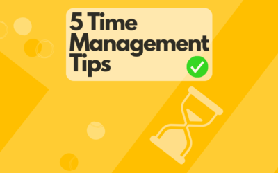 5 Tips for Time Management