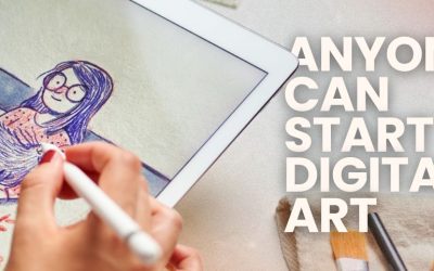 Anyone Can Start Digital Art-No Drawing Background Needed